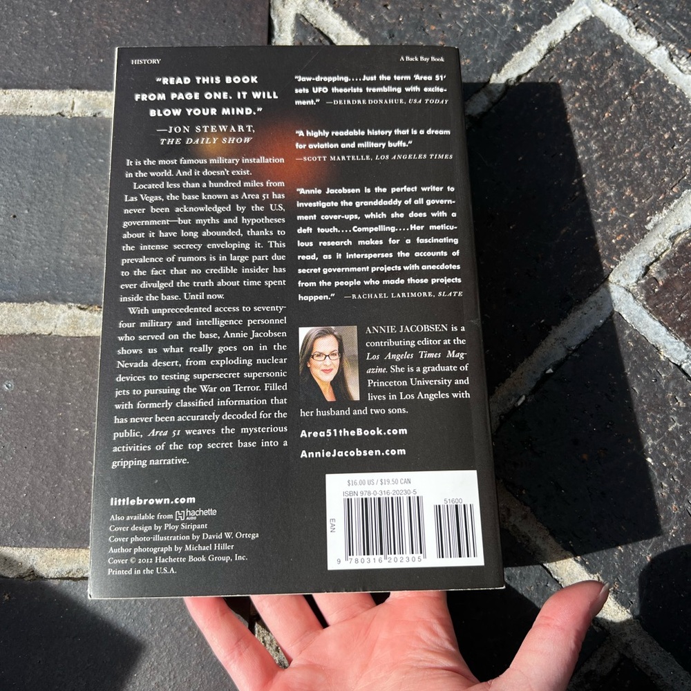 3/$15 Book Area 51: An Uncensored History of America's Top Secret Military Base - Picture 2 of 6